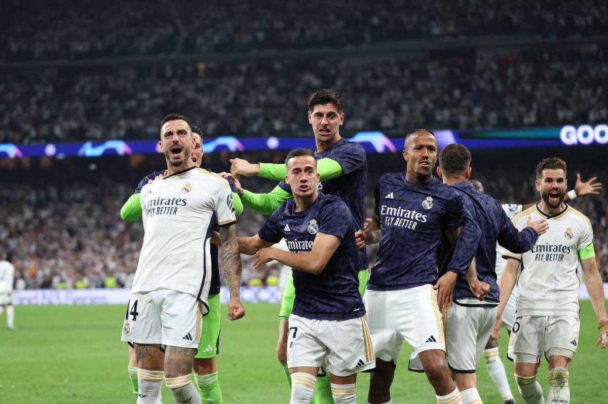 Joselu, el héroe inesperado del Real Madrid en semifinales de la Champions. Foto: AFP.