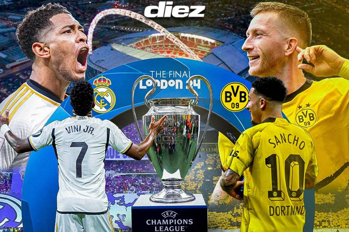 Real Madrid-Borussia Dortmund: Hora, estadio y cuándo se jugará la gran final de la Champions League