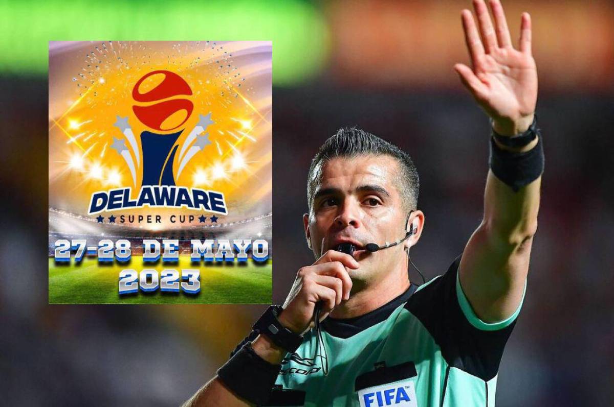 ¡De lujo! Árbitro mexicano de renombre estará en la gran final de la Delaware Super Cup 2023