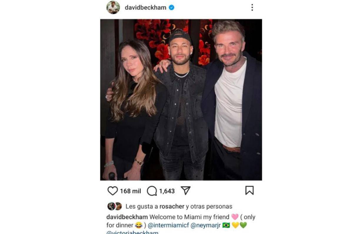 Neymar al Inter Miami: La foto que subió David Beckham aclarando lo que pasará con el tridente de la MSN