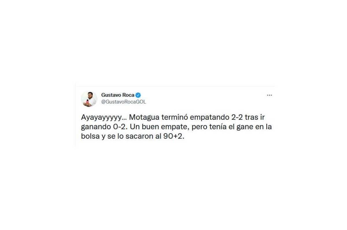 “Se empató solo”: Lo que dicen en redes sobre el empate de Motagua ante Forge FC en la Liga de Concacaf