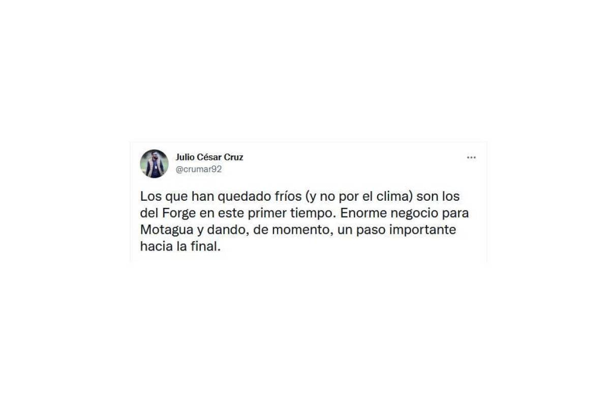 “Se empató solo”: Lo que dicen en redes sobre el empate de Motagua ante Forge FC en la Liga de Concacaf