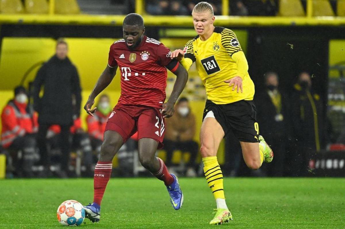 Haaland marcó un gol para el Dortmund, pero no pudo evitar la derrota de su equipo.