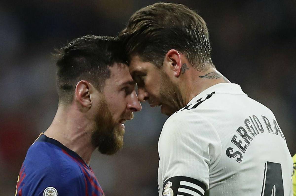 Sergio Ramos y Messi protagonizaron una de las mejores rivalidades en el fútbol cuando ambos jugaba en el Real Madrid y Barcelona, respectivamente.