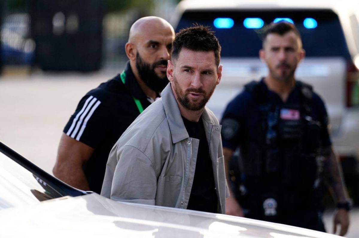 ¿Cuál fue su reacción? Lo que hizo el guardaespaldas de Messi en el escándalo entre el Inter Miami-Monterrey