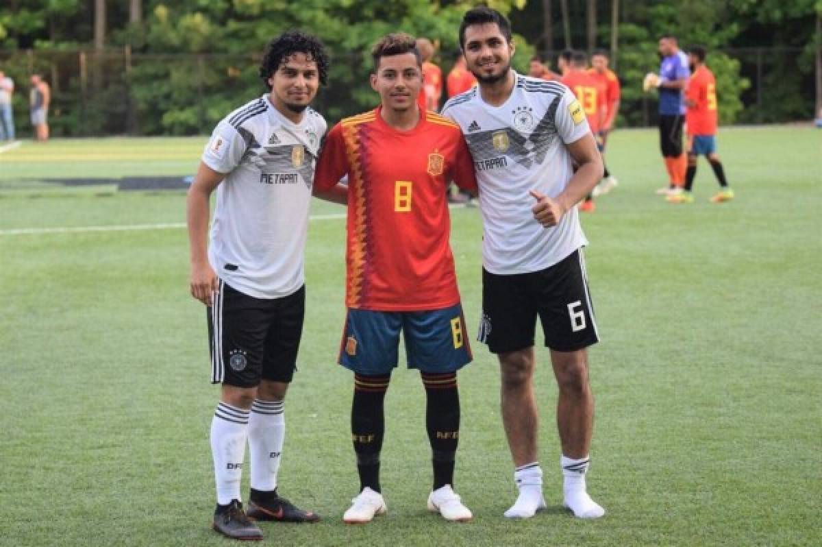 Futbolistas hondureños aprovechan vacaciones jugando en Estados Unidos