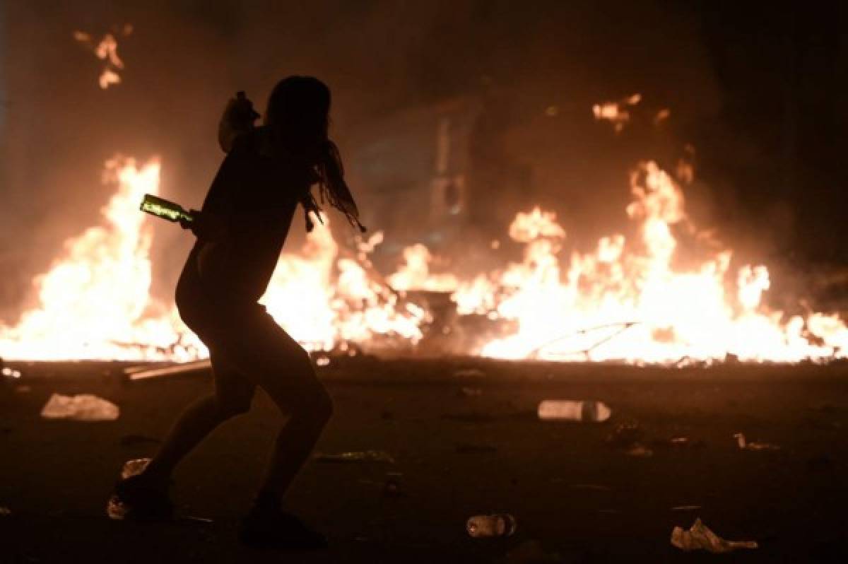 La noche violenta que hubo en Barcelona: Más de 180 heridos por protestas independentistas