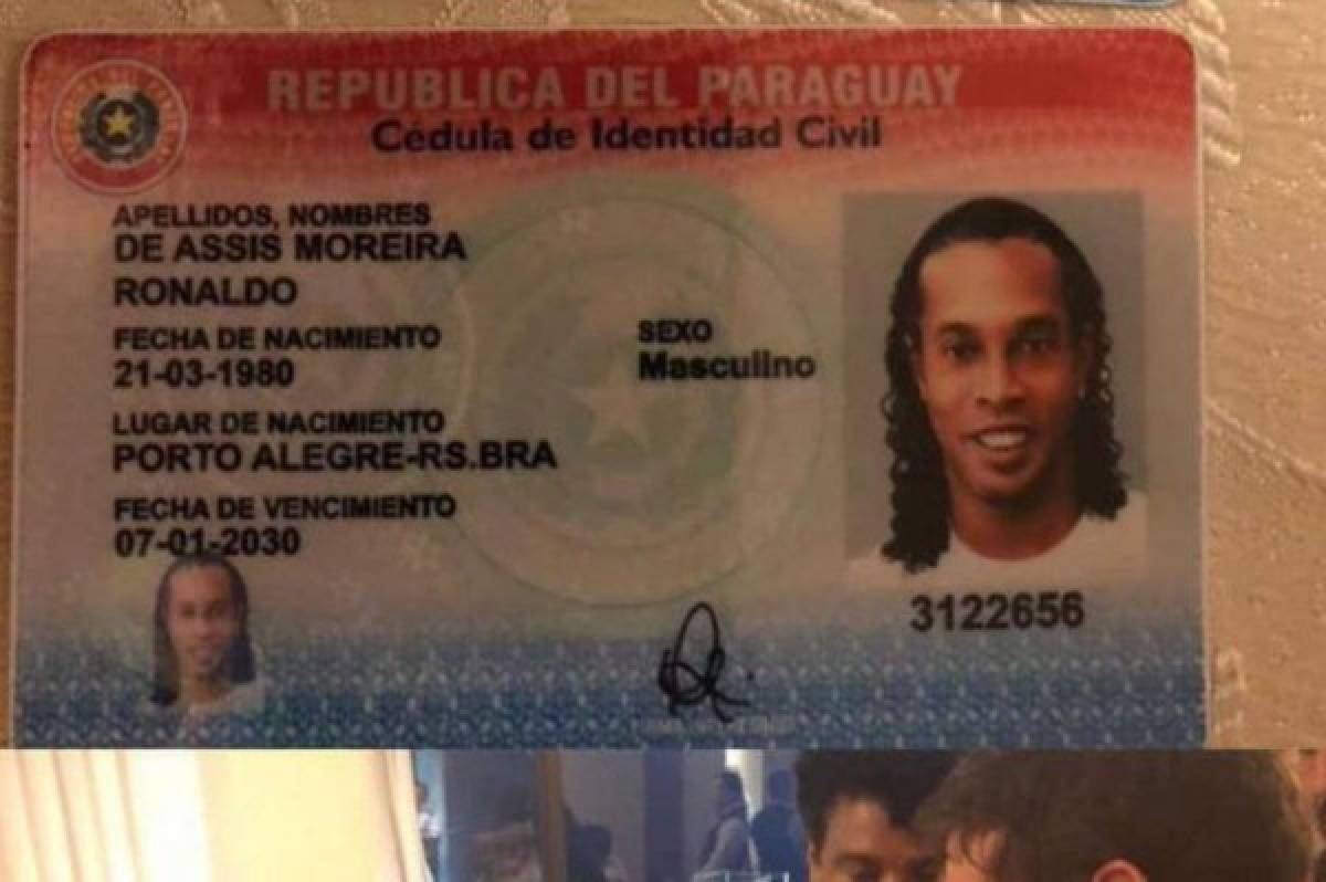 Una cama, un TV y sonriendo : Así es la vida de Ronaldinho en la cárcel de Paraguay
