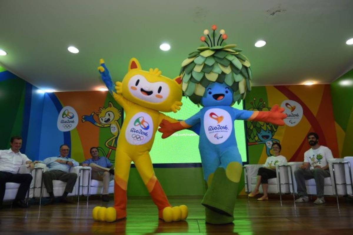 Imágenes de la mascota de los Juegos Olímpicos de Río 2016