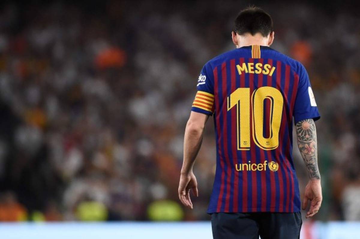 No se vio por TV: La loca celebración del Valencia y la vergüenza de Messi y Piqué