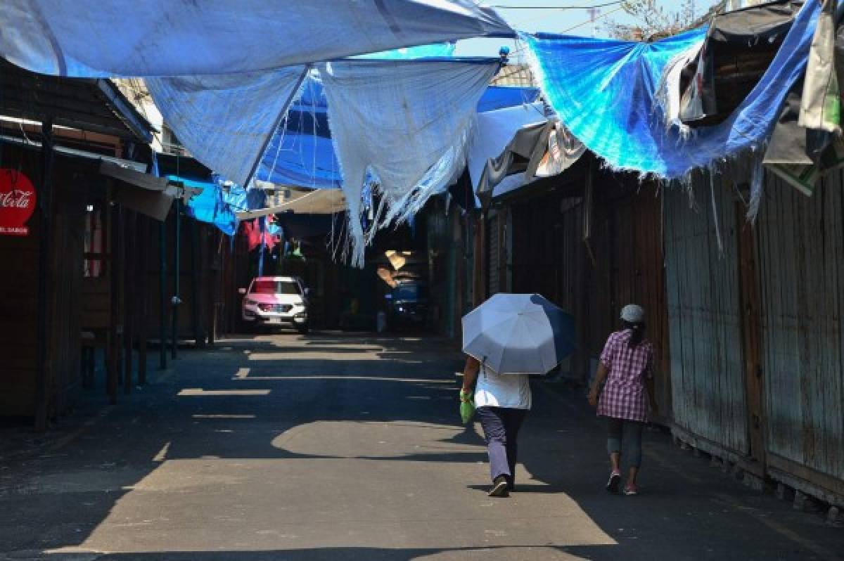 Mercados de Tegucigalpa lucen abarrotados una vez más pese al brote de coronavirus