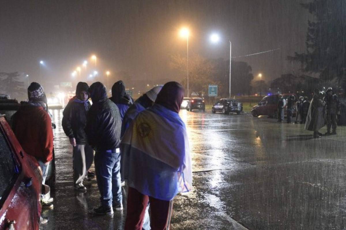 Fotos: Argentinos salieron a las calles para decirle a Messi, 'no te retires'