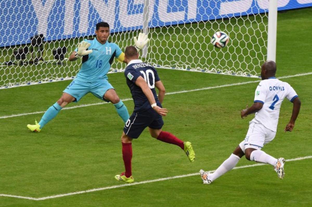 Honduras cae ante Francia en su debut 3-0