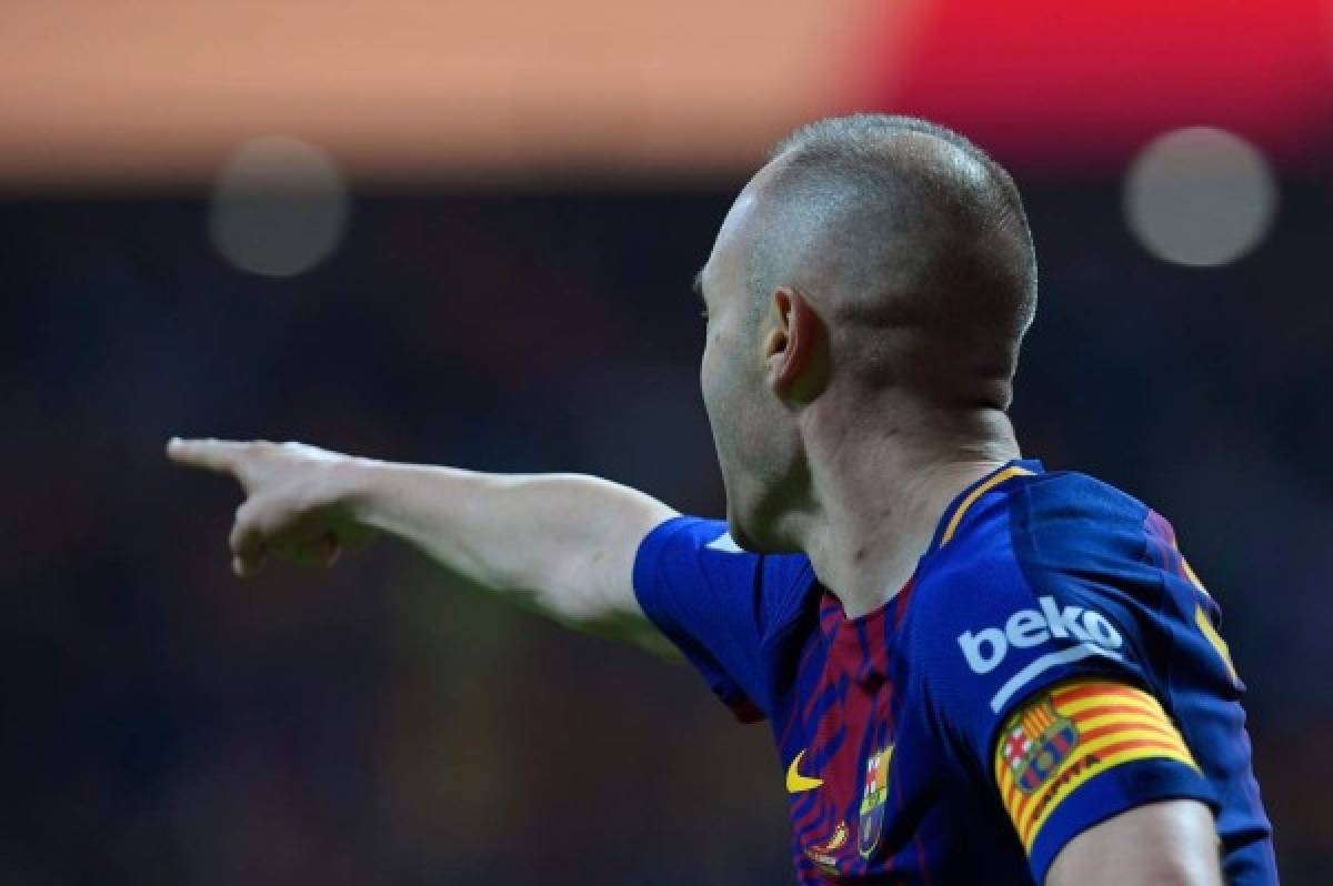 ¡Tristeza culé! Así fue la última final de Copa del Rey de don Andrés Iniesta con Barcelona