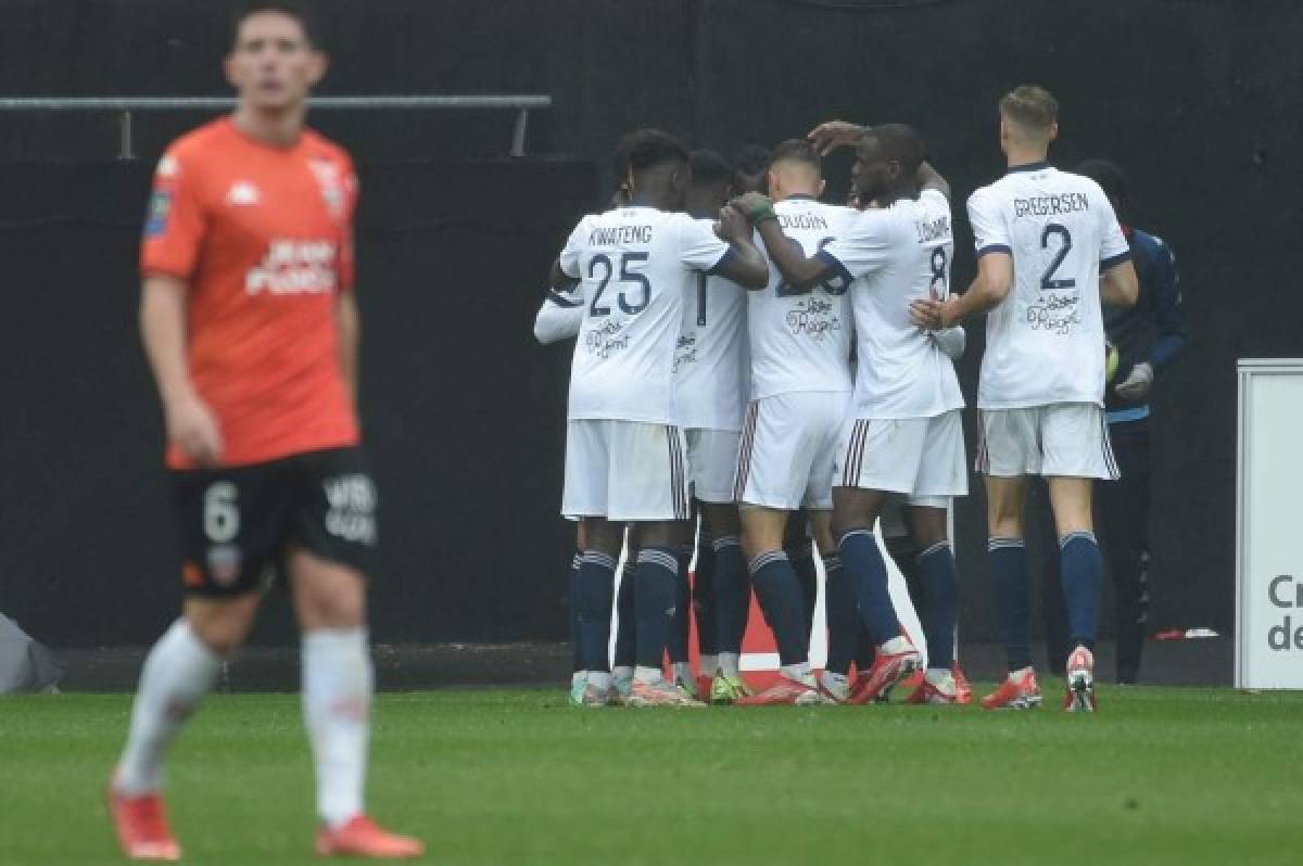 En fotos: así se vivió el primer gol del hondureño Alberth Elis en la liga francesa con Girondins de Burdeos