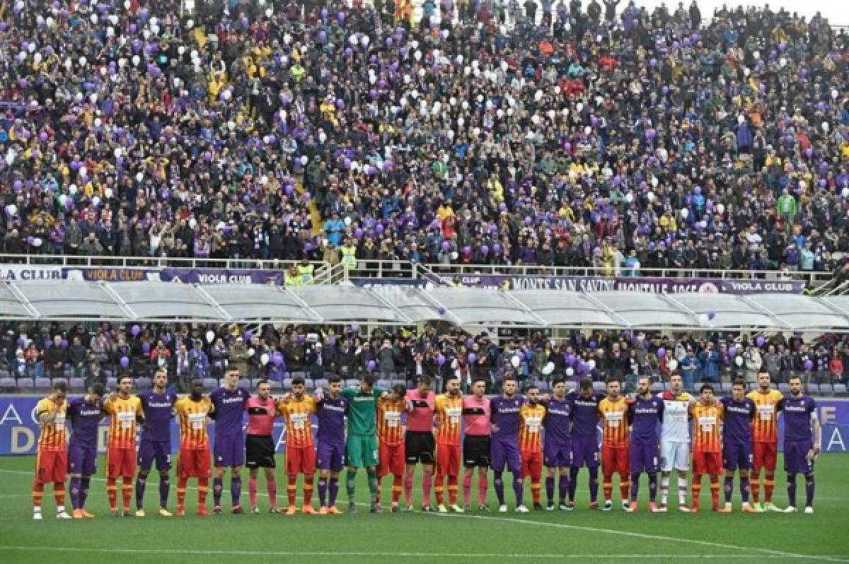 DESGARRADOR: Así se vivió el primer triunfo de la Fiorentina sin su capitán Davide Astori