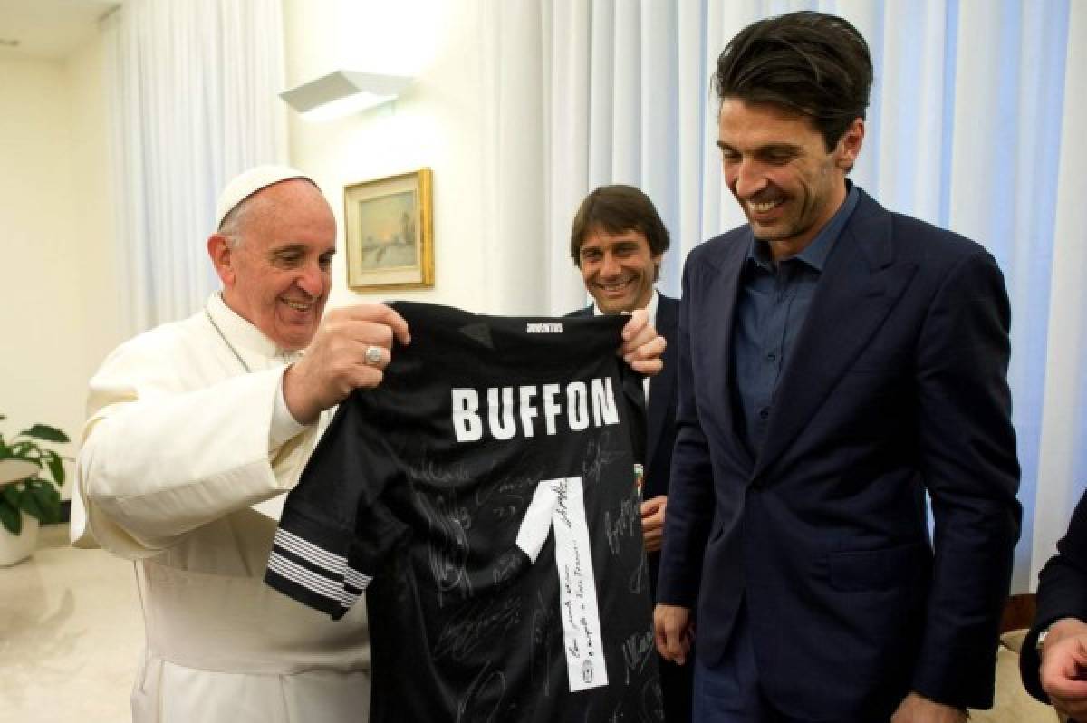Los encuentros del Papa Francisco con estrellas del fútbol