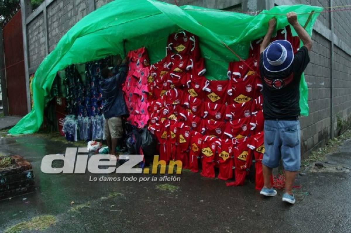 FOTOS: La lluvia, el invitado no deseado en la jornada 18 de la Liga Nacional