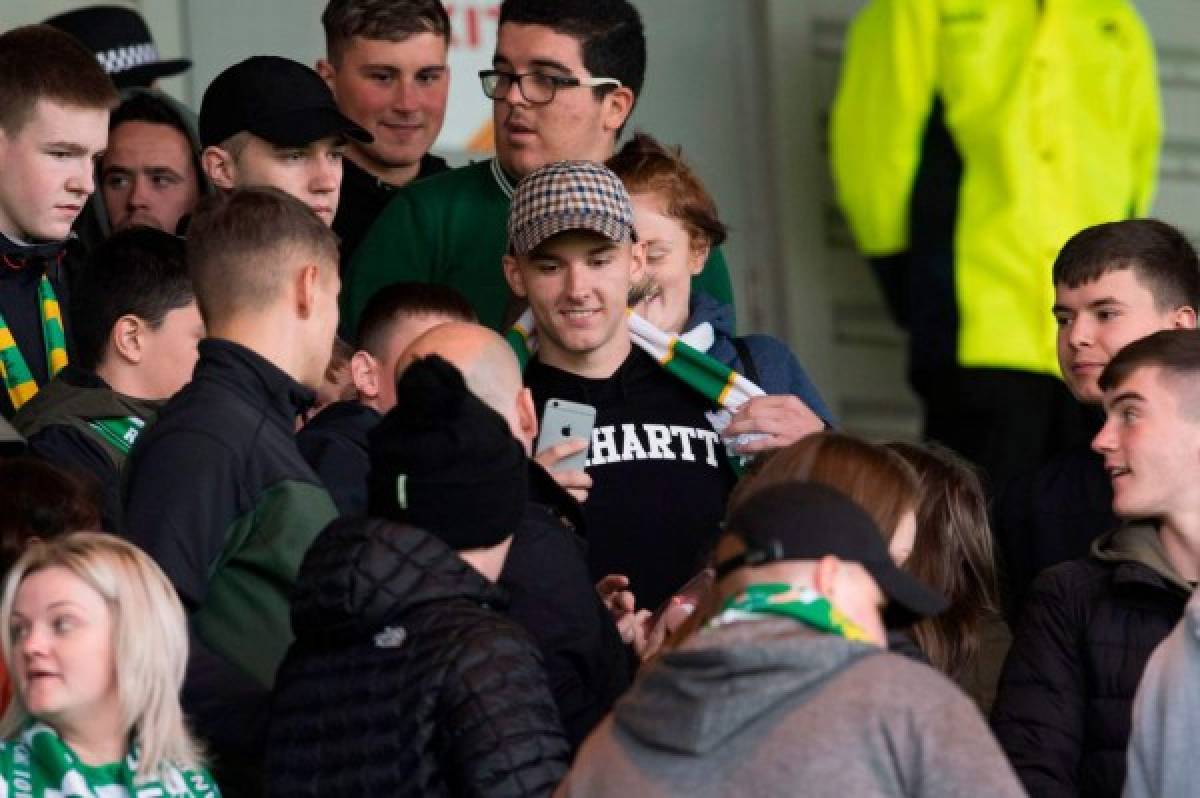 Fotos: La emotiva bienvenida a Emilio Izaguirre: 'Celtic te ama más de lo que creías'