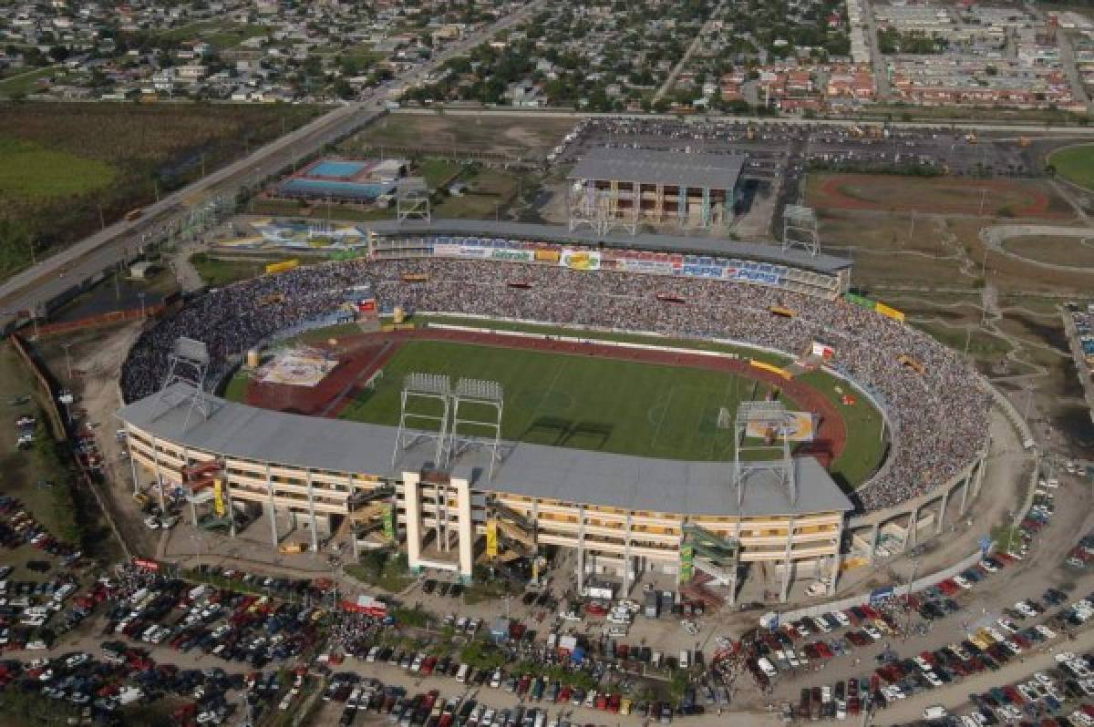 El antes y después del estadio Olímpico; la casa de la Selección de Honduras