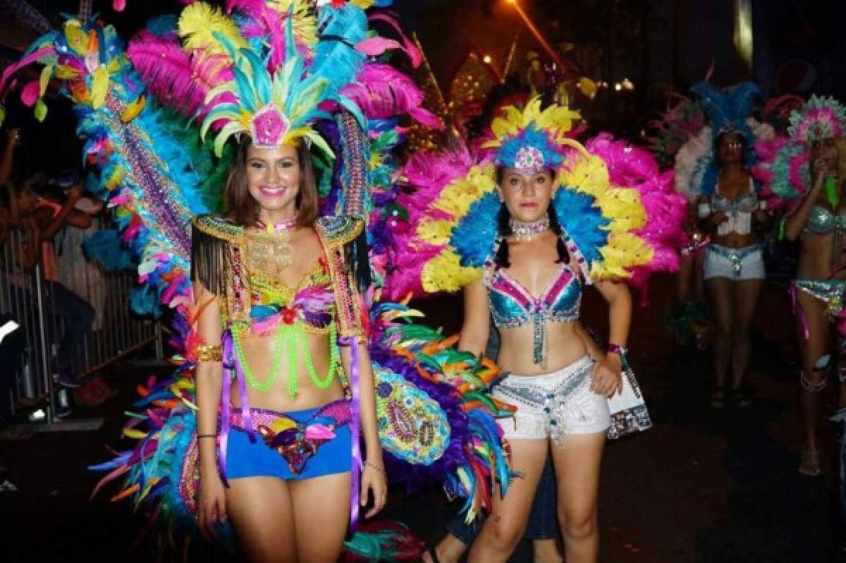 ¡Bellísimas! Las lindas chicas que se robaron las miradas en el carnaval de SPS