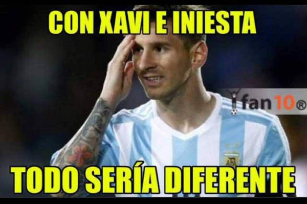 Memes: Destrozan a Messi tras quedar fuera del 'Mejor Jugador del Año' por la UEFA