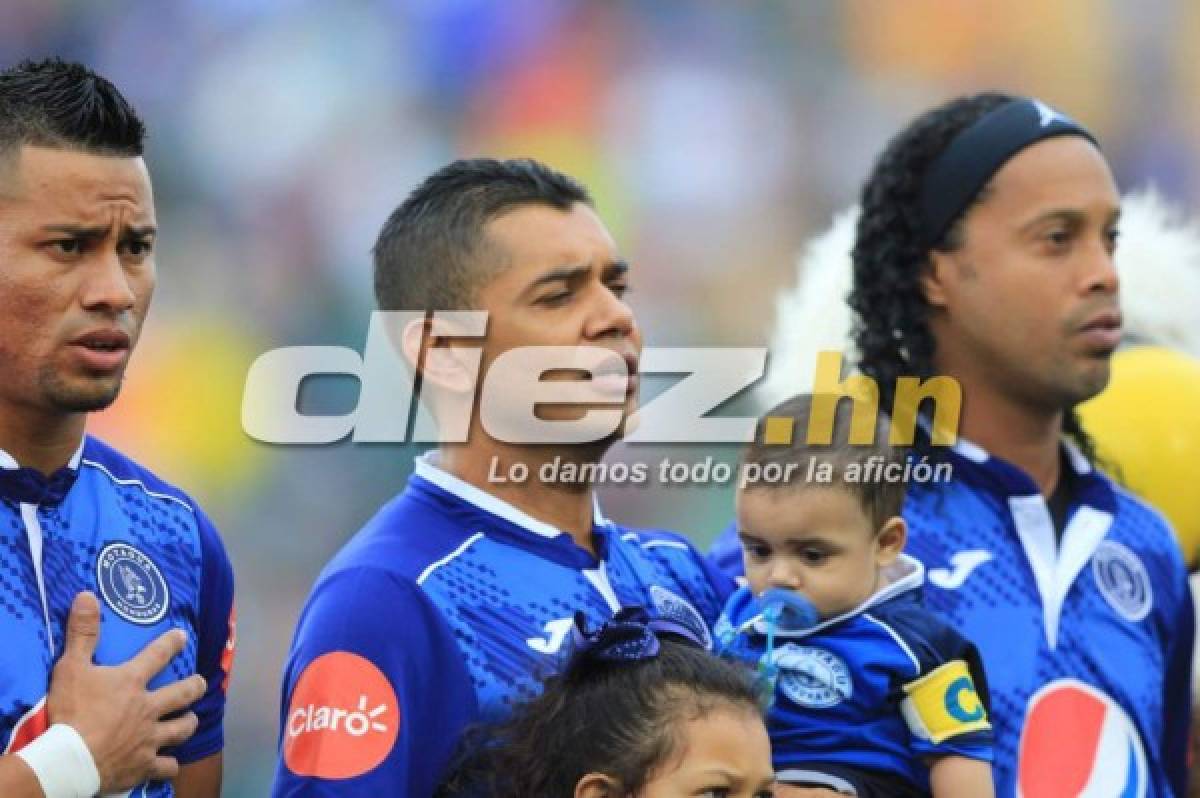 EN FOTOS: Así fue todo el recorrido de Ronaldinho en Honduras