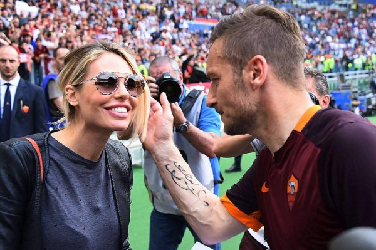 Ilary Blasi, la belleza que cuidará al retirado Francesco Totti en casa