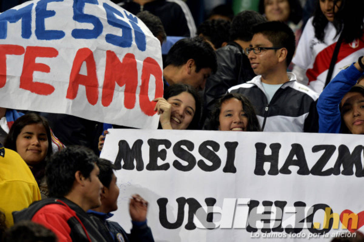 Messi y Neymar en amistoso benéfico en Perú