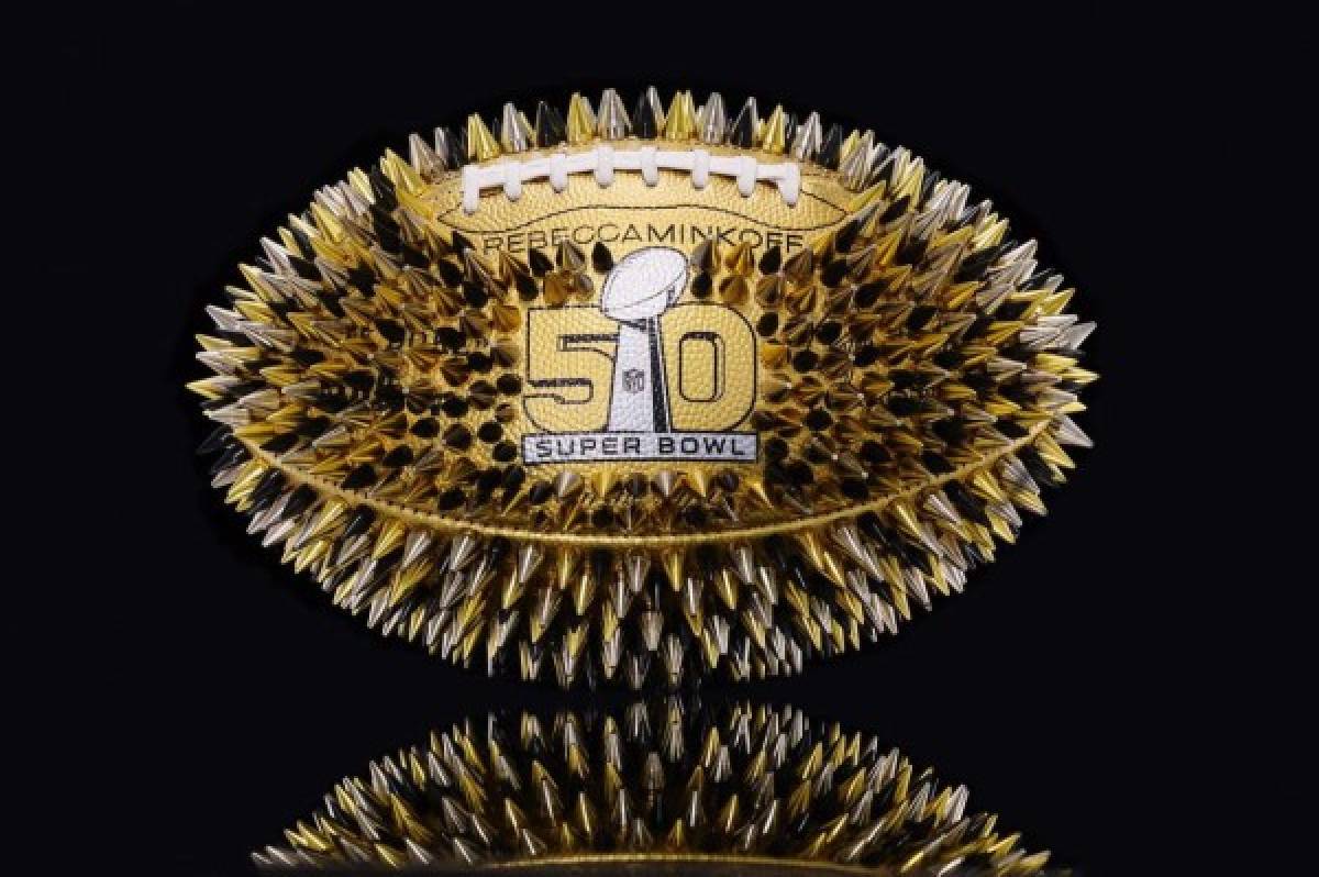 Los espectaculares diseños de balones conmemorativos al Super Bowl 50