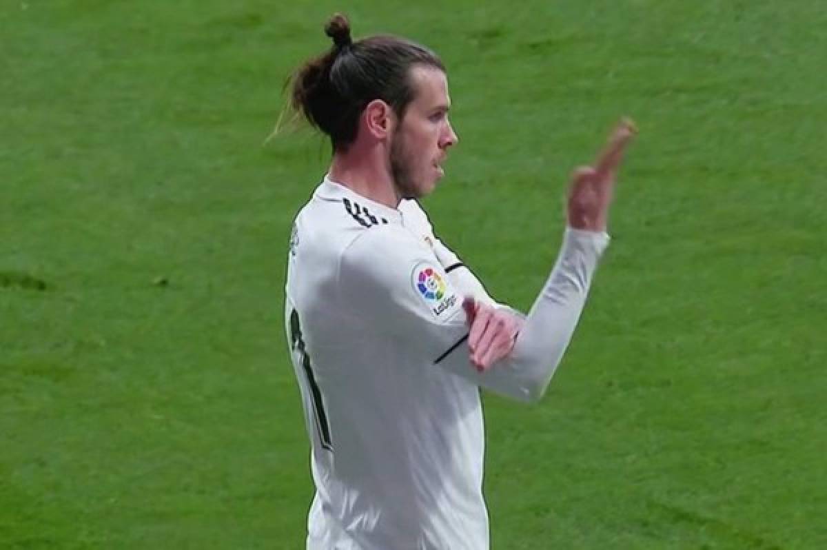 En fotos: El gesto feo de Gareth Bale a hinchas del Atlético y lanzan 'ratas' a Courtois