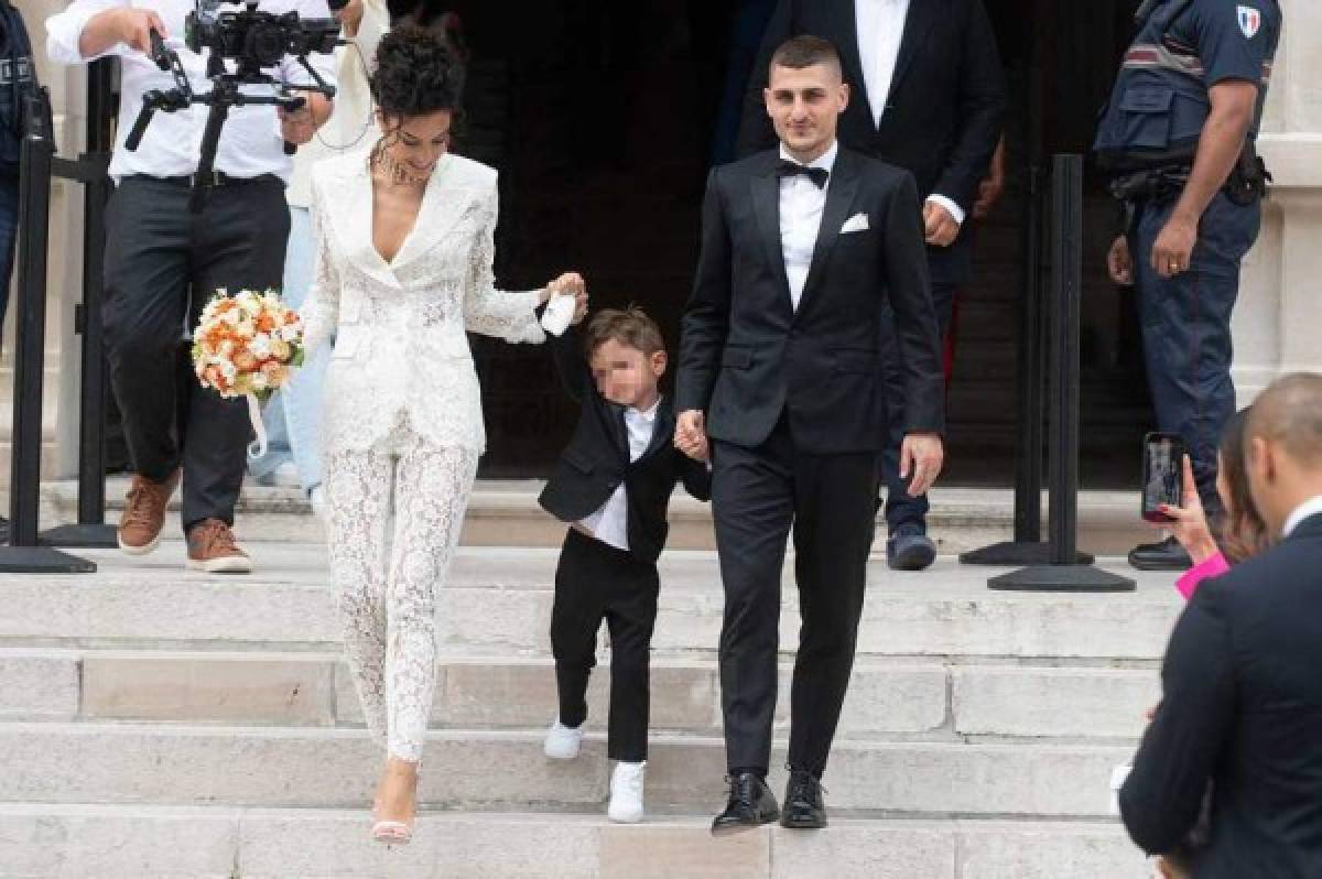 La lujosa boda del futbolista italiano Marco Verratti y la modelo Jessica Aidi: los invitados y ¿el verdarero PSG?   
