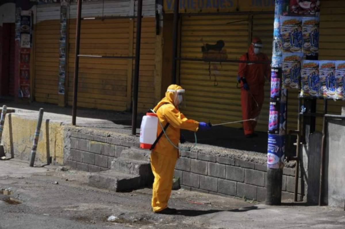 Curiosas fotos que está dejando el toque de queda por coronavirus en Honduras