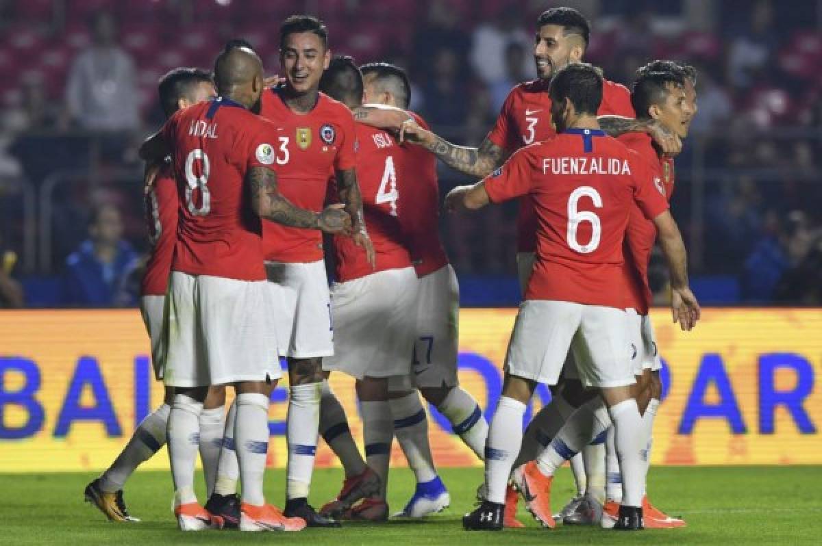 Paliza de la selección de Chile que dirige Reinaldo Rueda a Japón en su estreno en la Copa América.