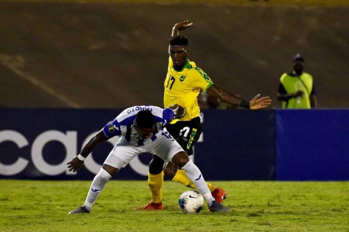 ¡Se salvan pocos! El uno a uno de Honduras en su debut de Copa Oro ante Jamaica
