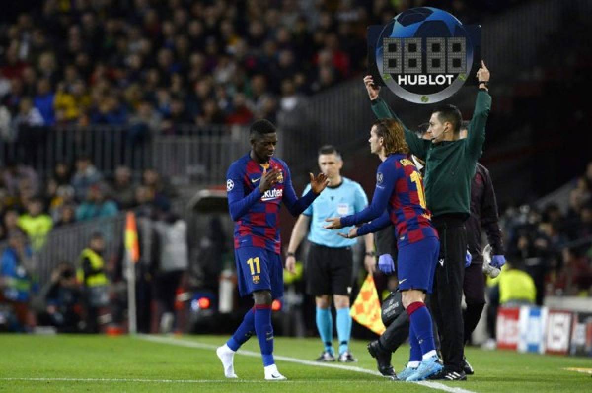 Fotos: El llanto de Dembélé, pelotazo al árbitro de Suárez y Messi fingiendo falta penal