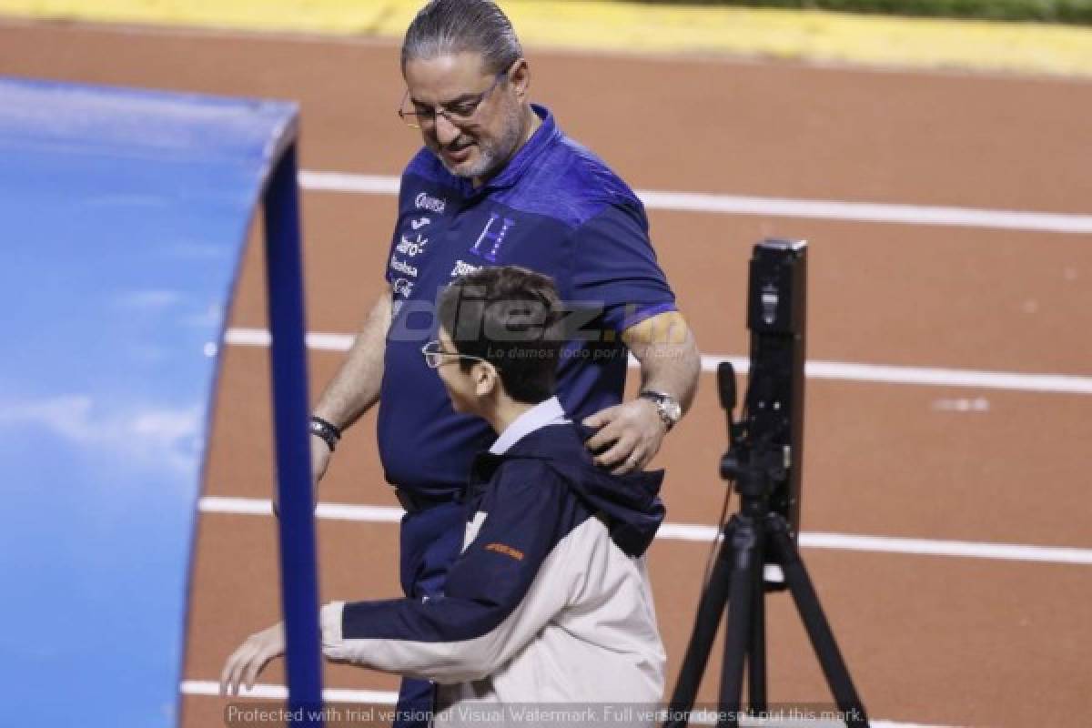 La visita especial en la práctica de la Selección de Honduras y el gesto de Fabián Coito