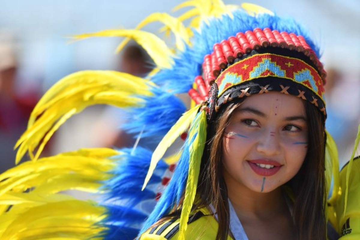 MUÑECAS: Las hermosas colombianas que estuvieron en el Samara Arena de Rusia