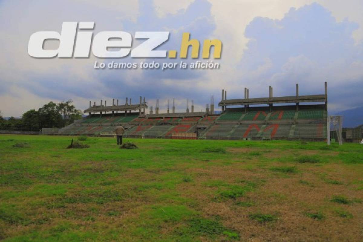 Estadio Yankel Rosenthal en el olvido y el descuido