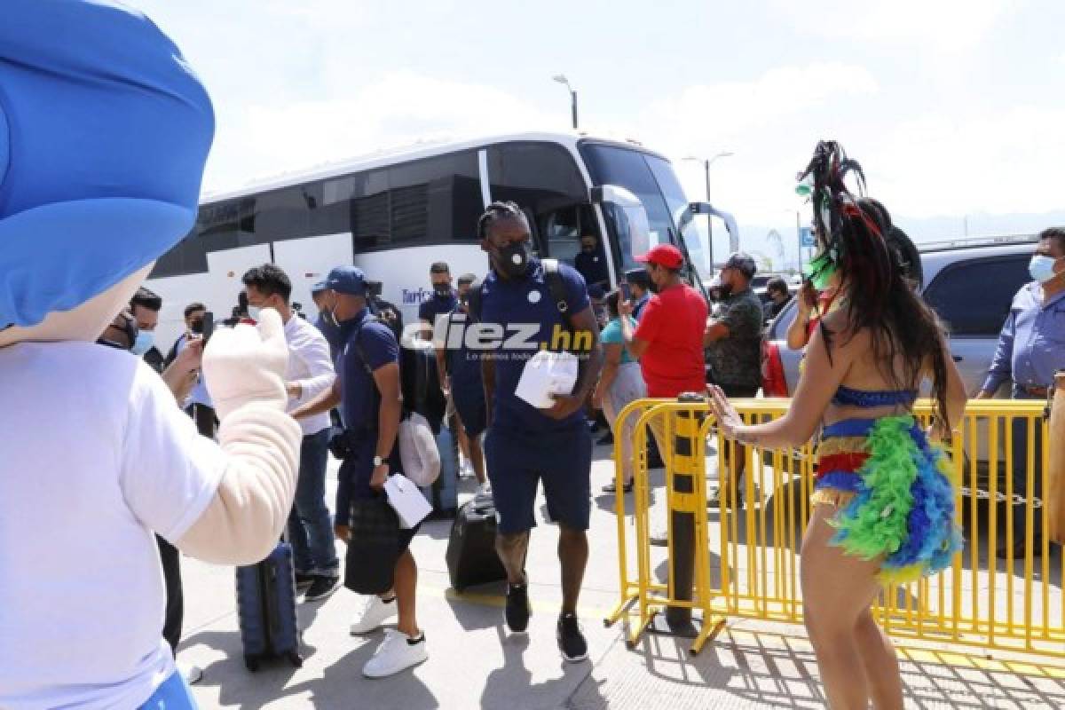 ¡Tambores, baile y belleza! Así despidieron a la Selección de Honduras que viajó Tokio para jugar los Olímpicos