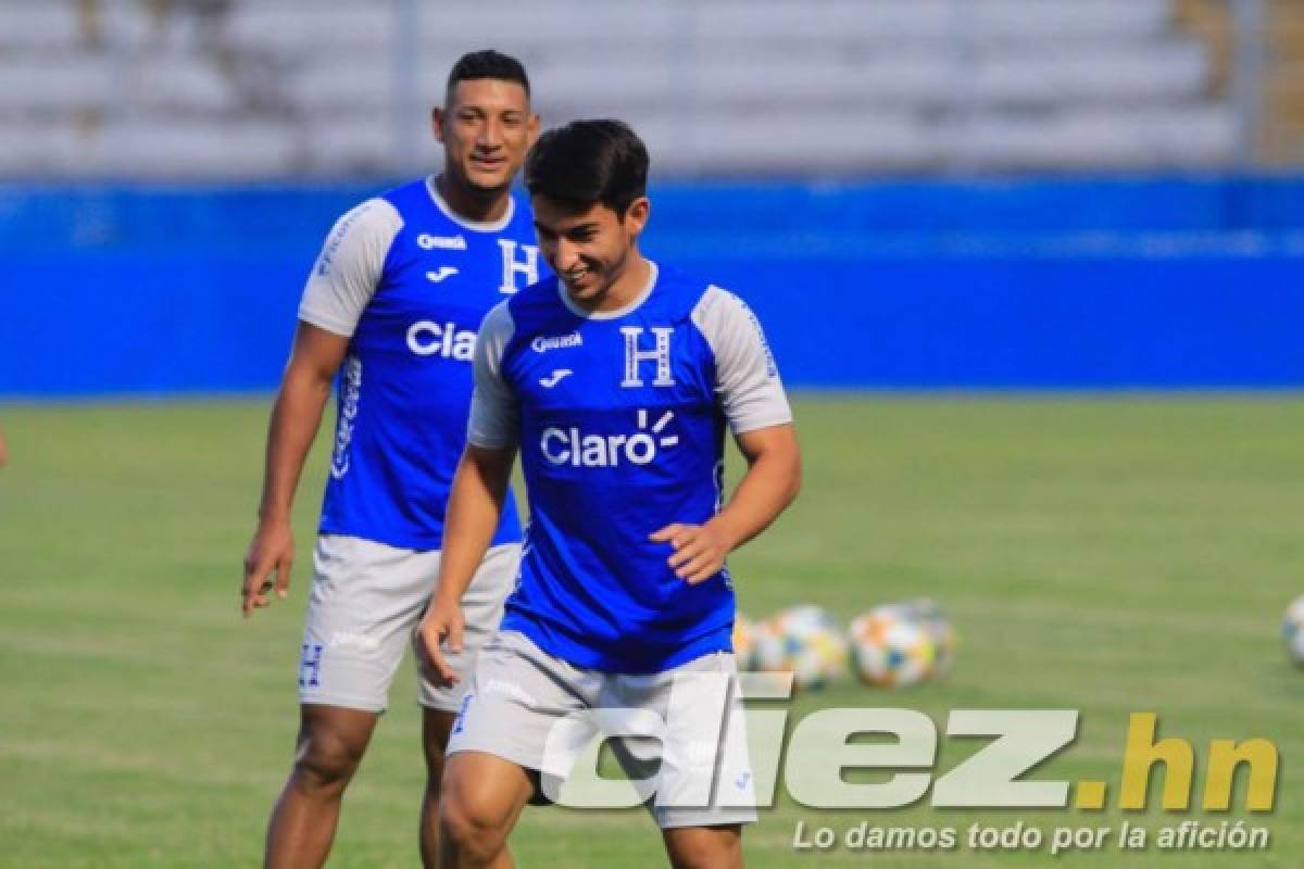 En imágenes: Así fue el último entrenamiento de Honduras previo al juego con Puerto Rico