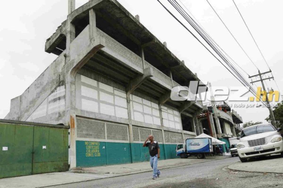 FOTOS: Reunión del Marathón y así pulen el Yankel para el juego ante Real España