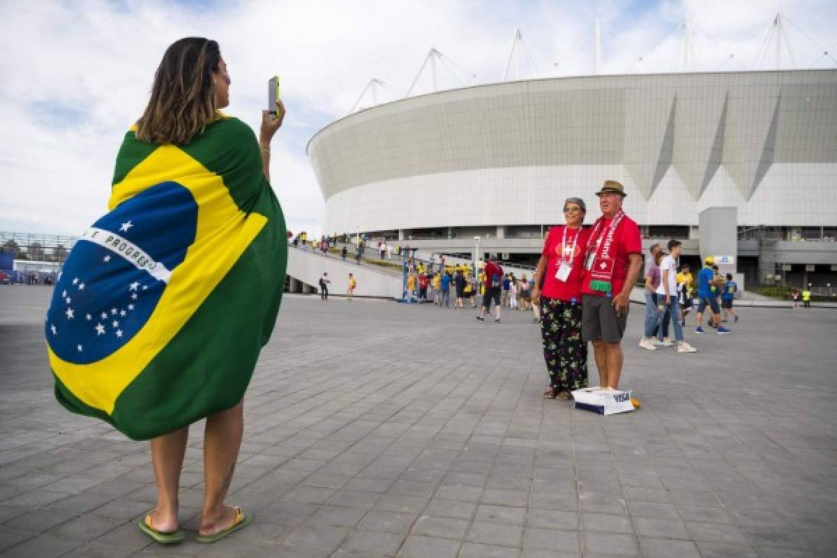 FOTOS: Las bellas cariocas que sufrieron con el Brasil-Suiza en Rusia 2018