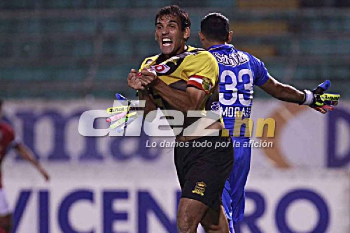 Marathón venció 2-0 a Real España en el estadio Olímpico.