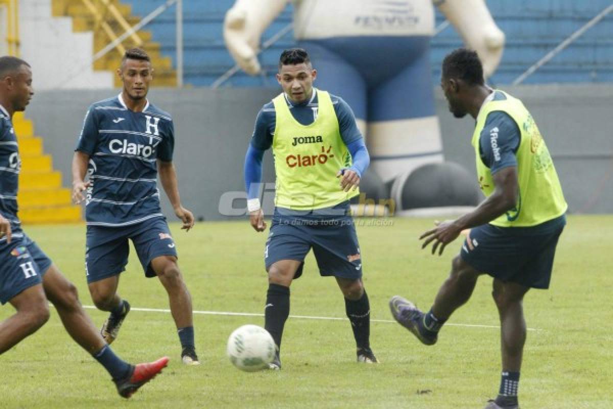 FOTOS: El duro entreno de Eddie Hernández y las novedades en la Selección