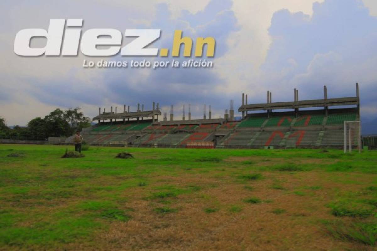 Estadio Yankel Rosenthal en el olvido y el descuido