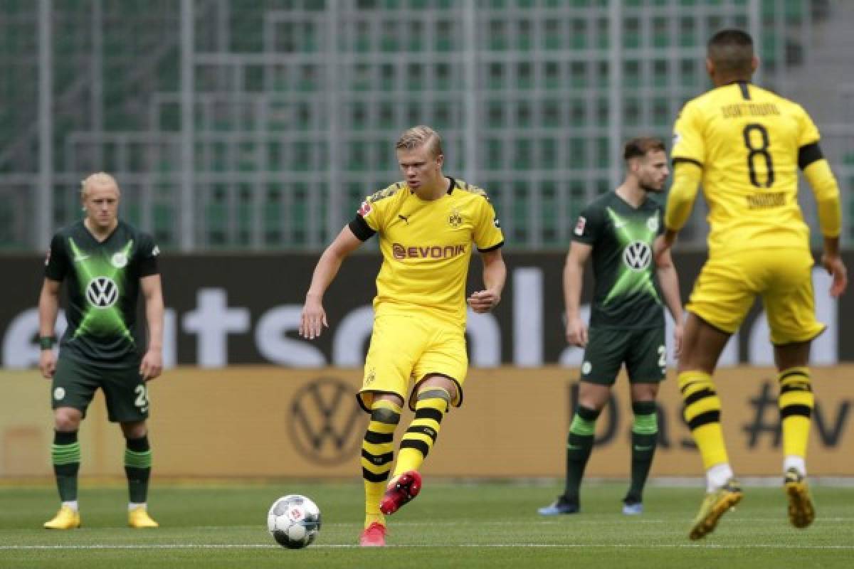 Dortmund gana al Wolsfburgo de visita y mantiene paso firme en tiempos de coronavirus