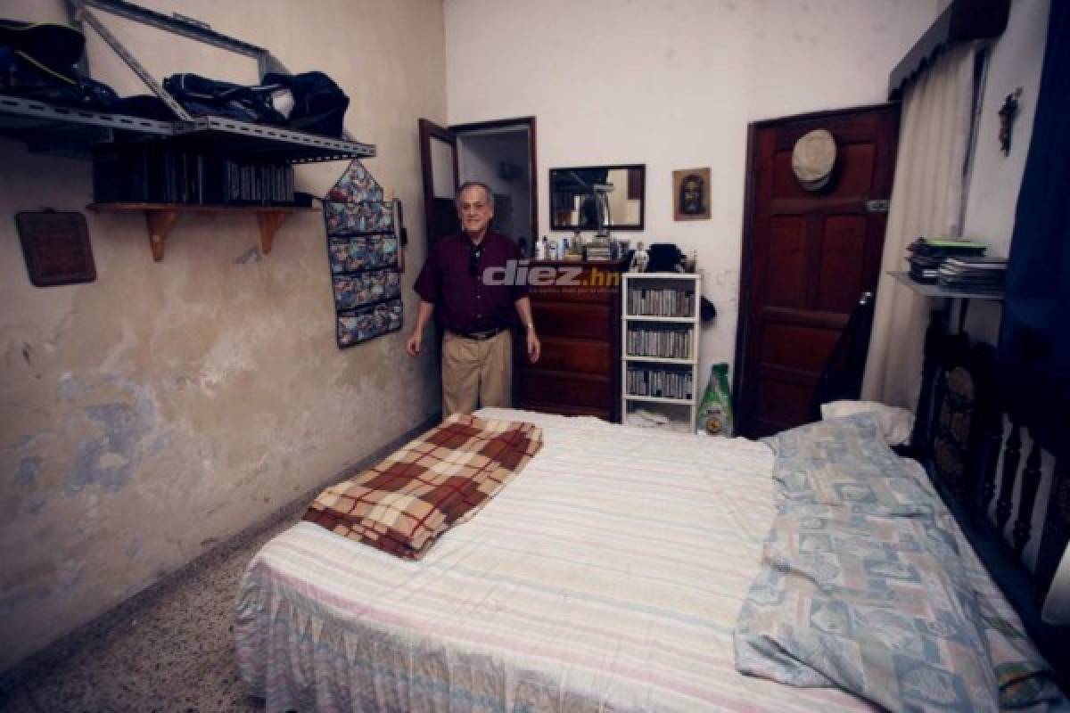 Con un tesoro adentro: Así fue la humilde casa donde Chelato Uclés vivió casi toda su vida