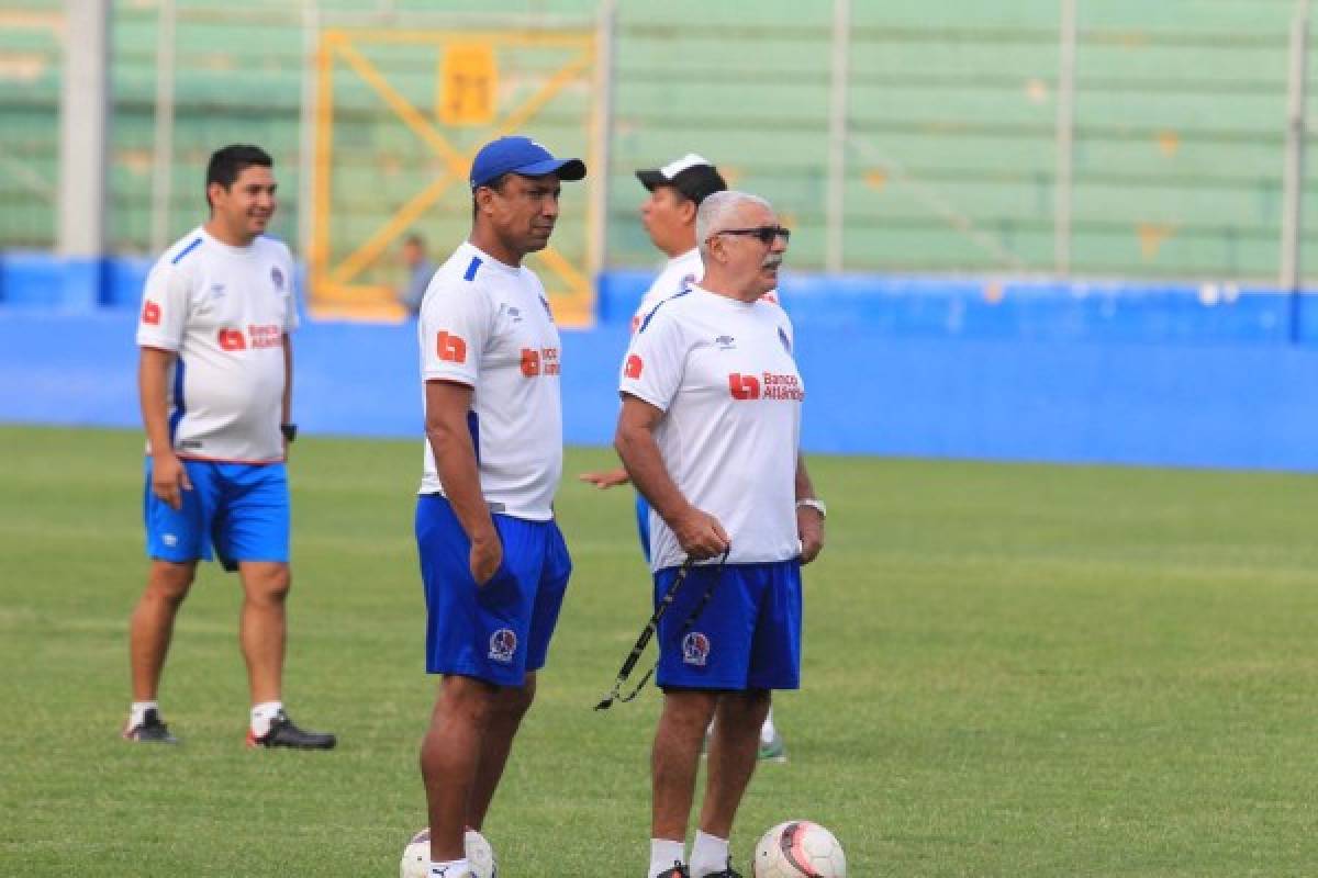 FOTOS: La 'pelea” entre Moreira y Galvaliz; el invitado al entreno de Olimpia