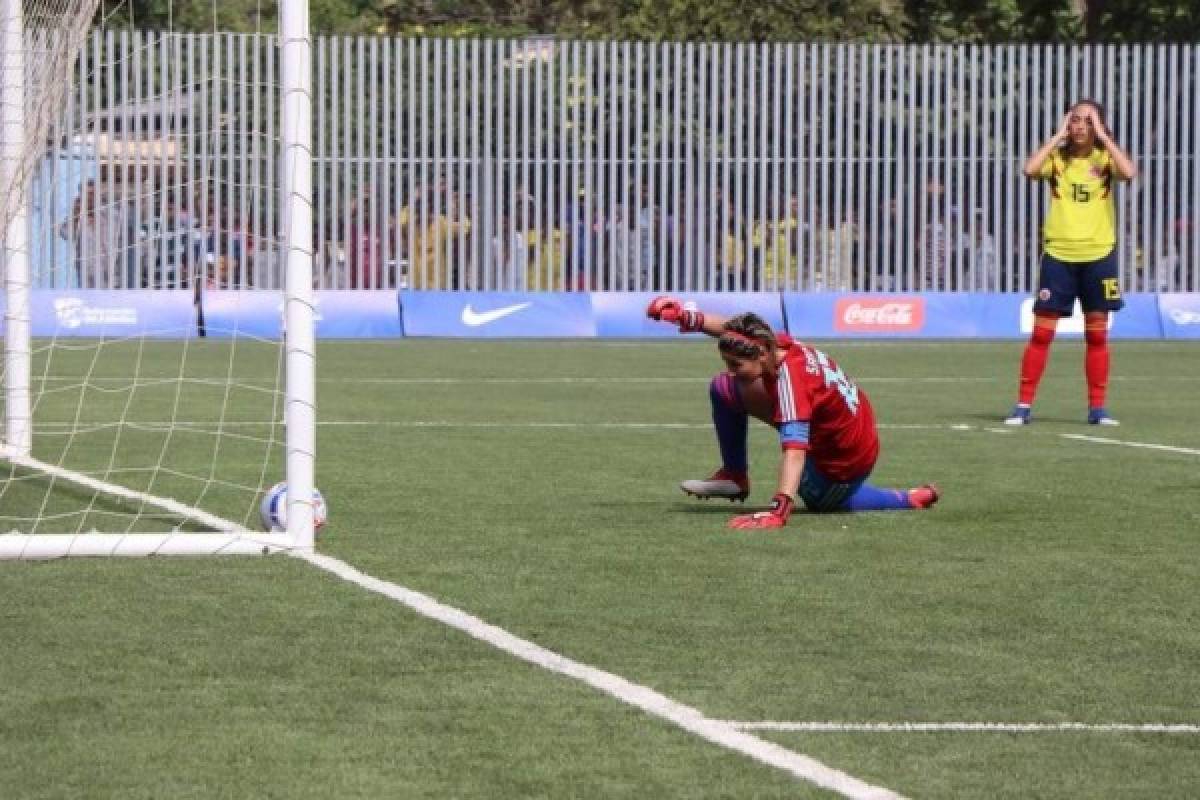 Costa Rica vence a Colombia en el comienzo del fútbol femenino